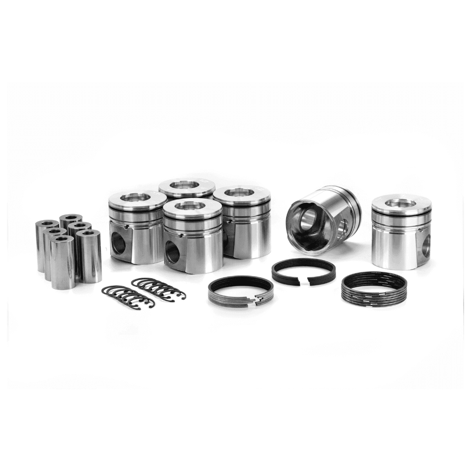 1994-1998 Cummins 5.9L 12V 6BT Dualoy Piston & Ring Kit (7199DKT) - Dualoy Pistons