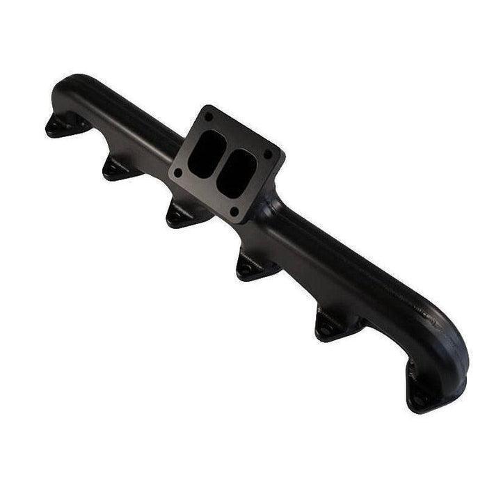 1994-1998 Cummins 5.9L T3 12V Steed Speed Exhaust Manifold Angled Turbo Flange w/ Wastegate (T312VANGWG) - Steed Speed