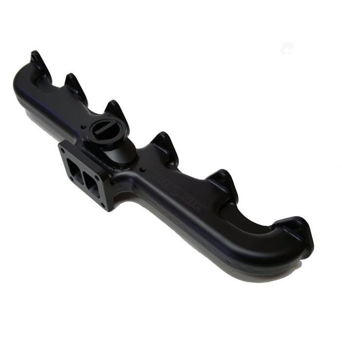 1994-1998 Cummins 5.9L T4 12V Steed Speed Exhaust Manifold Straight Turbo Flange w/ Wastegate (T412VSTRWG) - Steed Speed