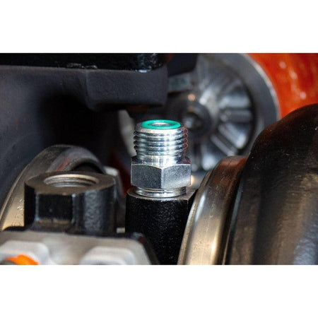 1994-2020 Cummins 5.9L/6.7L Factory Oil Feed Line Fitting for Holset Turbochargers (FPE-HOL-FD-FIT) - Fleece Performance