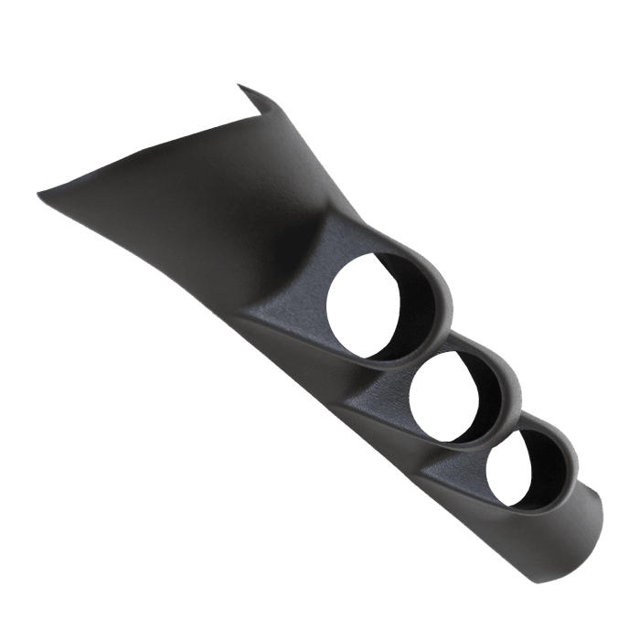 1998-2002 Cummins 5.9L A-Pillar Triple Gauge Mount (17203) - AutoMeter