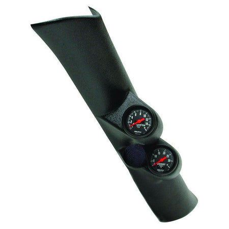 1998-2002 Cummins 5.9L w/ Prem. Audio Z-Series Twin Gauge Kit (7091) - AutoMeter