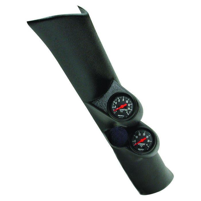 1998-2002 Cummins 5.9L w/ Prem. Audio Z-Series Twin Gauge Kit (7091) - AutoMeter