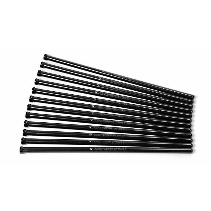1998.5-2018 Cummins 5.9L/6.7L Stage 2 Pushrods 0.375 in dia (FPE-CUMM-S2-PROD) - Fleece Performance