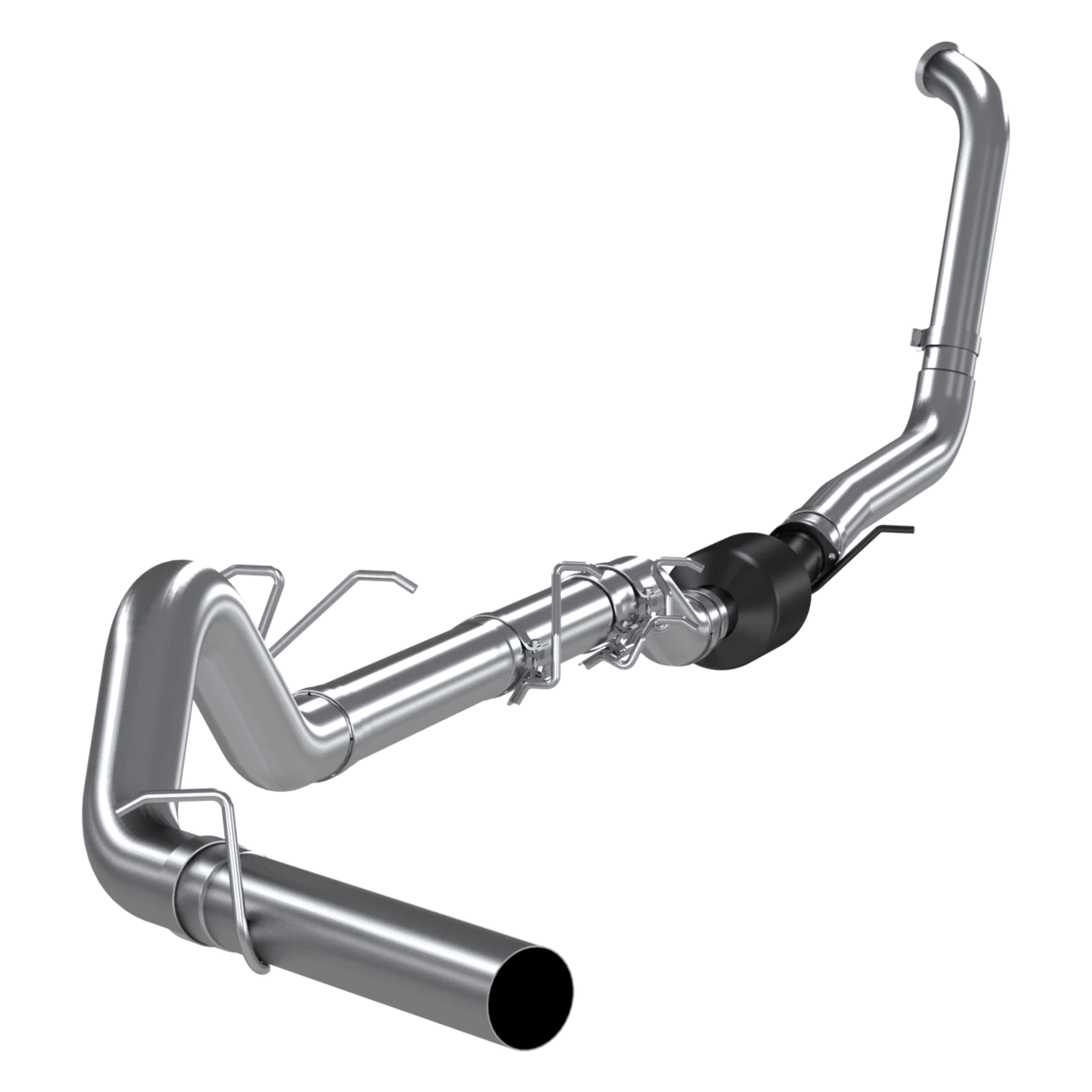 1999-2003 Powerstroke 7.3L Stainless Steel 5" Turbo Back Exhaust (S62220SLM) - MBRP
