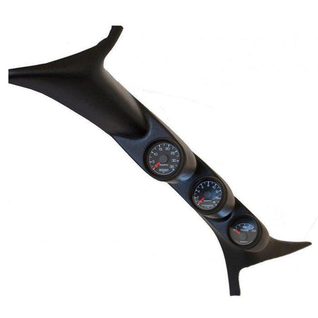 1999-2007 Powerstroke 7.3L/6.0L Factory Match Triple Gauge Kit (7077) - AutoMeter