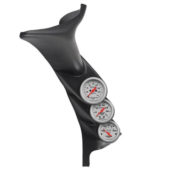 1999-2007 Powerstroke 7.3L/6.0L Ultra-Lite Triple Gauge Kit (7075) - AutoMeter