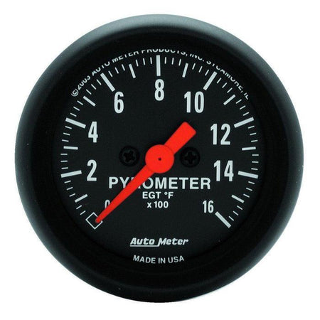 1999-2007 Powerstroke 7.3L/6.0L Z-Series Pillar Triple Gauge Kit (7072) - AutoMeter