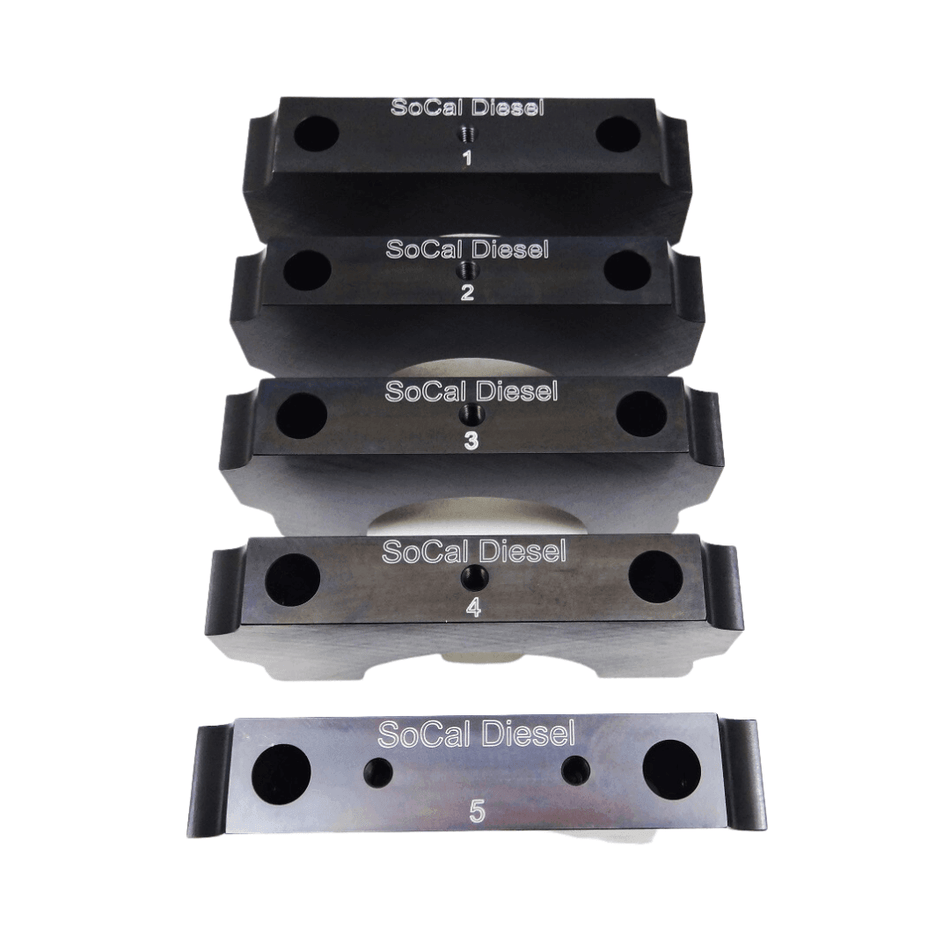 2001-2004 Duramax LB7 SoCal Billet Main Caps - SoCal Diesel