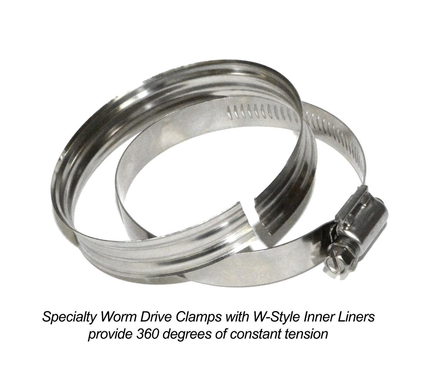 2001-2005 Duramax LB7 Performance Silicone Upper & Lower Coolant Hose Kit (119020100) - Pacific Performance Engineering