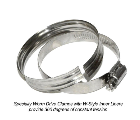 2001-2005 Duramax LB7 Performance Silicone Upper & Lower Coolant Hose Kit (119020100) - Pacific Performance Engineering