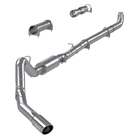 2001-2007 Duramax LB7/LLY/LBZ Aluminized 4" Down Pipe Back Exhaust (S6004AL) - MBRP