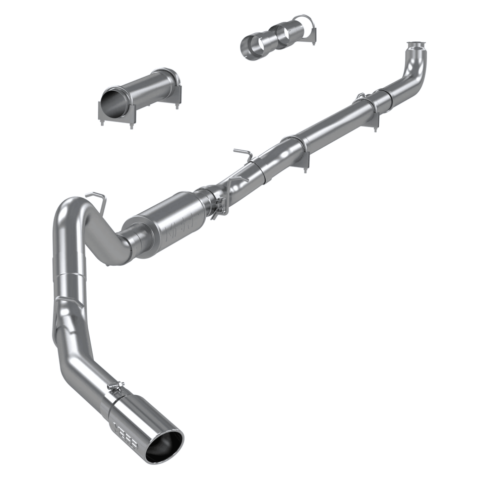 2001-2007 Duramax LB7/LLY/LBZ Aluminized 4" Down Pipe Back Exhaust (S6004AL) - MBRP