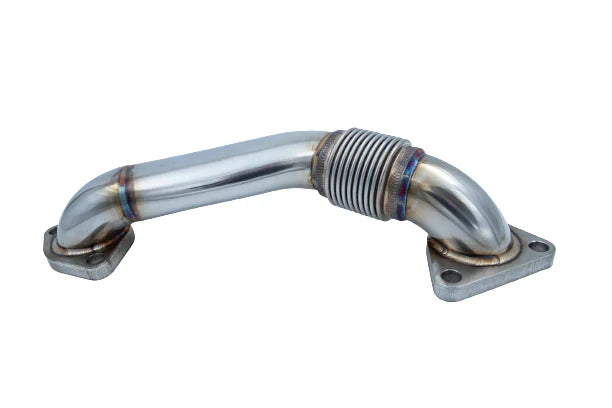2001-2016 Duramax 6.6L Dirty Passenger Side Up-Pipe (DUR-EXH-A020)