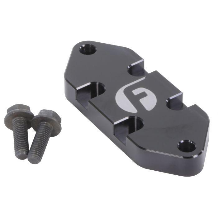 2001-2017 Duramax Billet Coolant Block Off Plate (FPE-DMAX-CBOP) - Fleece Performance