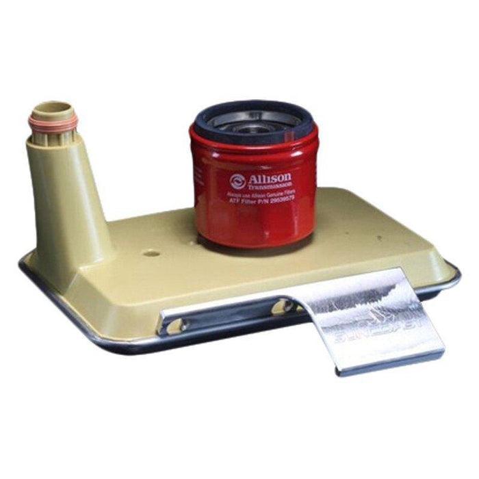 2001-2019 Duramax Allison Deep Pan Filter Kit w/ Loc & Spin On (37710-12L) - SunCoast Performance