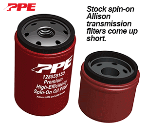 2001-2019 Duramax High-Efficiency Spin-On Transmission Fluid Filter (128059150) - Pacific Performance Engineering