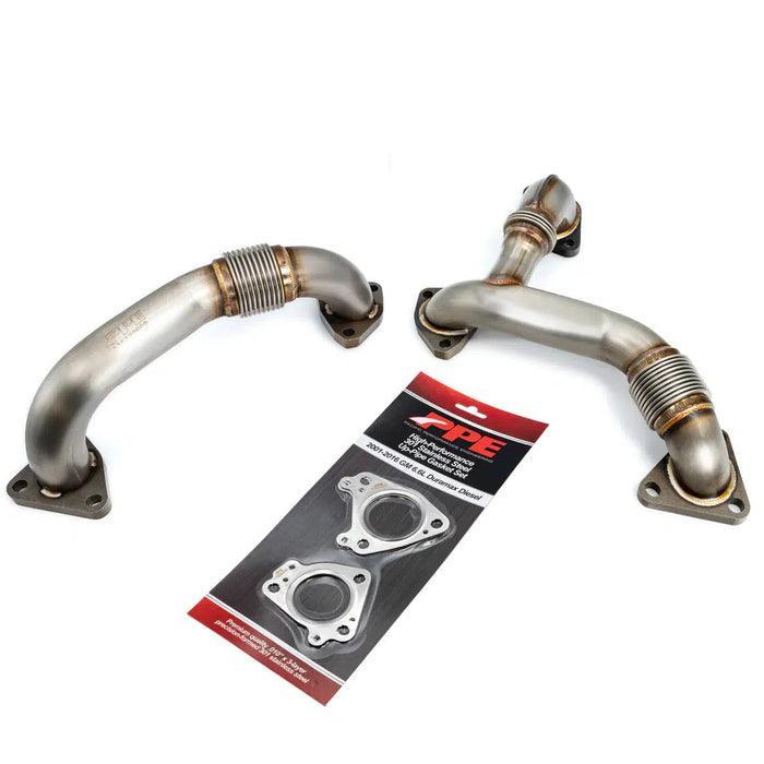 2001-2024 Duramax OEM Length Replacement High Flow Up-Pipes (116120000) - Pacific Performance Engineering