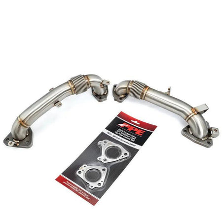 2001-2024 Duramax OEM Length Replacement High Flow Up-Pipes (116120000) - Pacific Performance Engineering