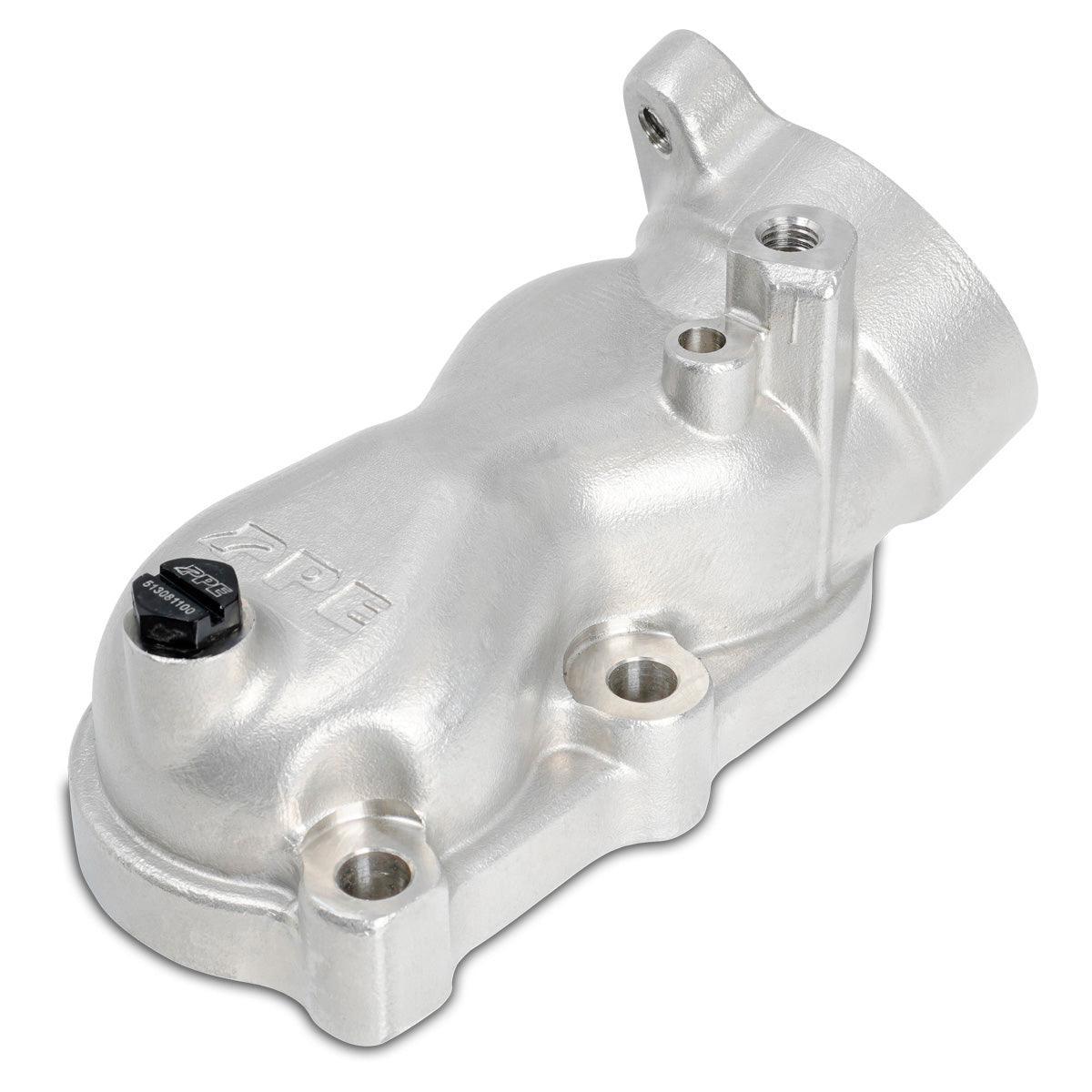 2002-2004 Duramax LB7 Cast Steel Thermostat Housing Cover (119000530) - Pacific Performance Engineering