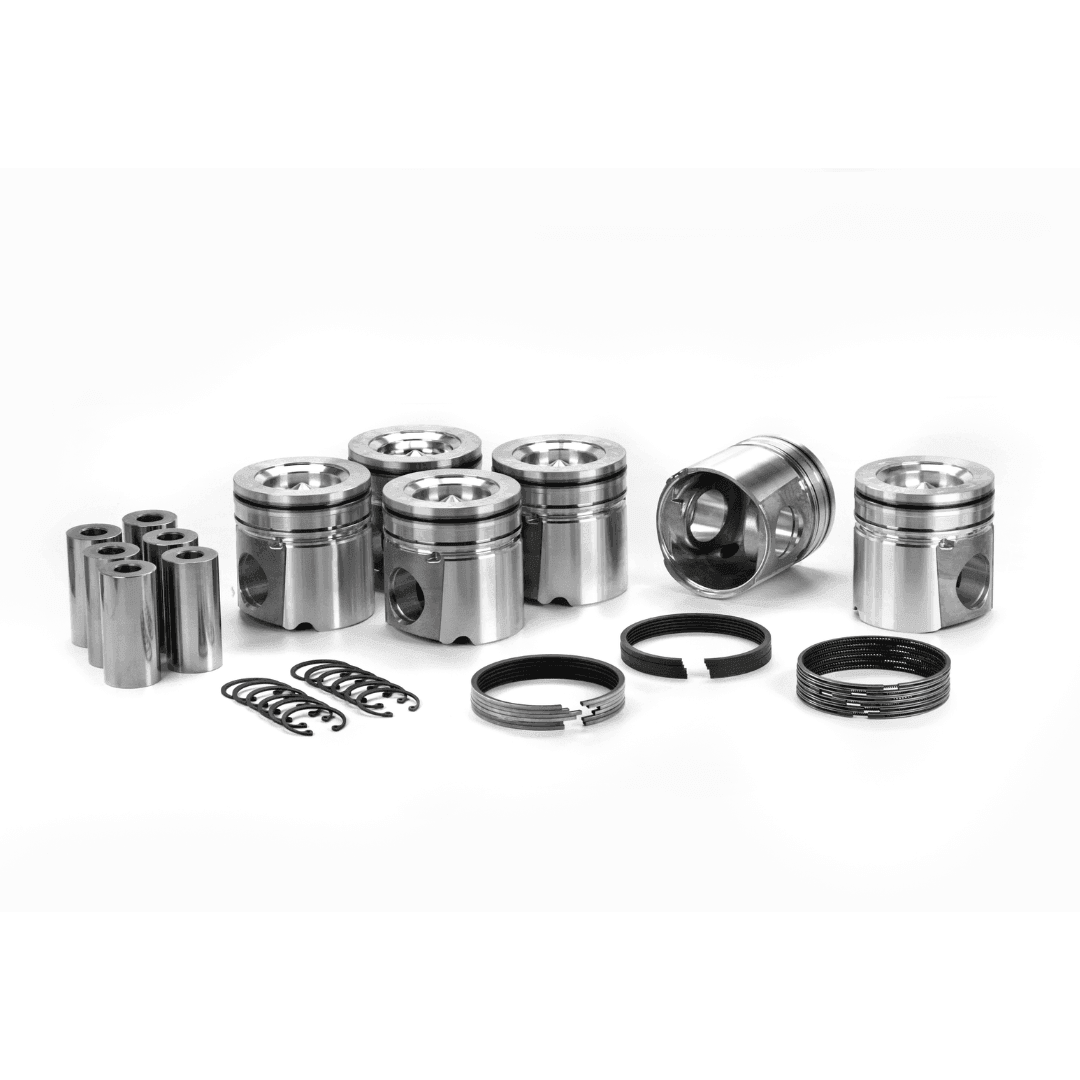 2003-2004 Cummins 5.9L 24V ISB Dualoy Piston & Ring Kit (7197DKT) - Dualoy Pistons