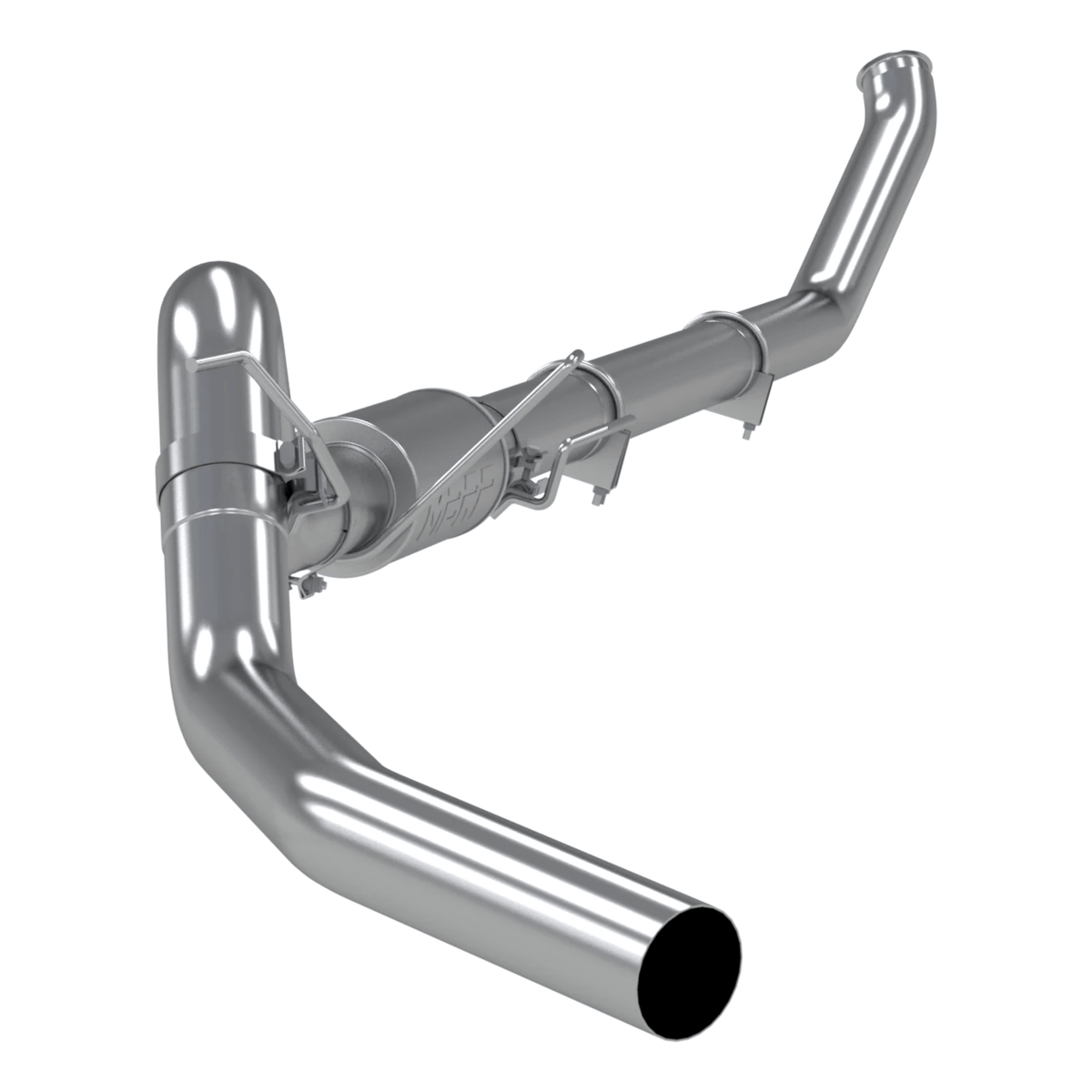 2003-2004 Cummins 5.9L Aluminized 4" Turbo Back Exhaust (S6104P) - MBRP