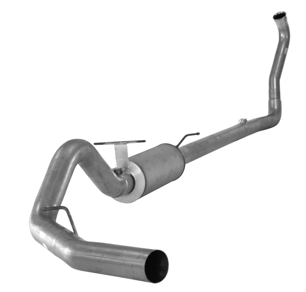 2003-2007 Powerstroke 6.0L 4" Turbo Back Exhaust 3.5" Downpipe w/ Muffler (521009) - Mel's Manufacturing