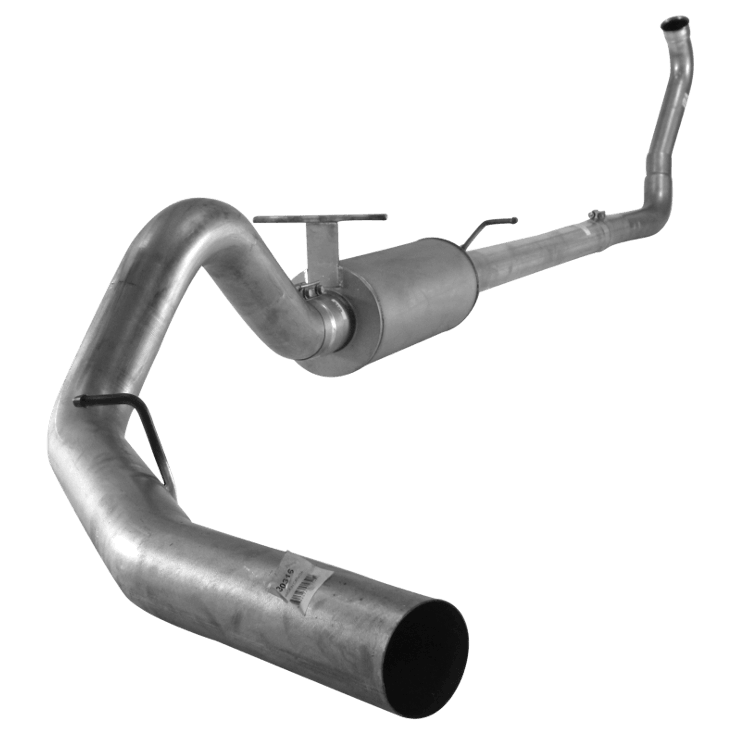 2003-2007 Powerstroke 6.0L 4" Turbo Back Exhaust w/ Muffler (421020) - Mel's Manufacturing