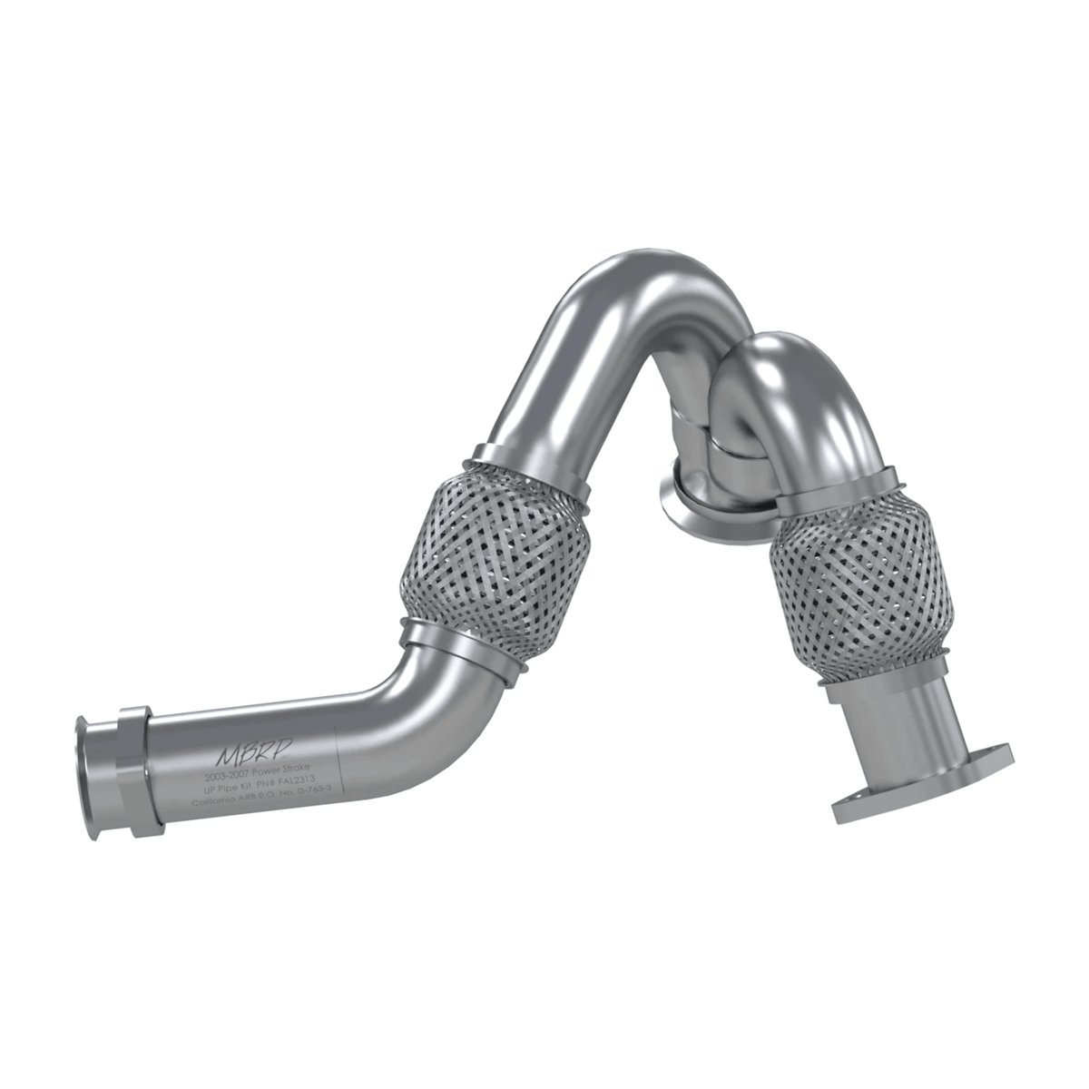2003-2007 Powerstroke 6.0L Aluminized Turbo Up Pipes (FAL2313) - MBRP