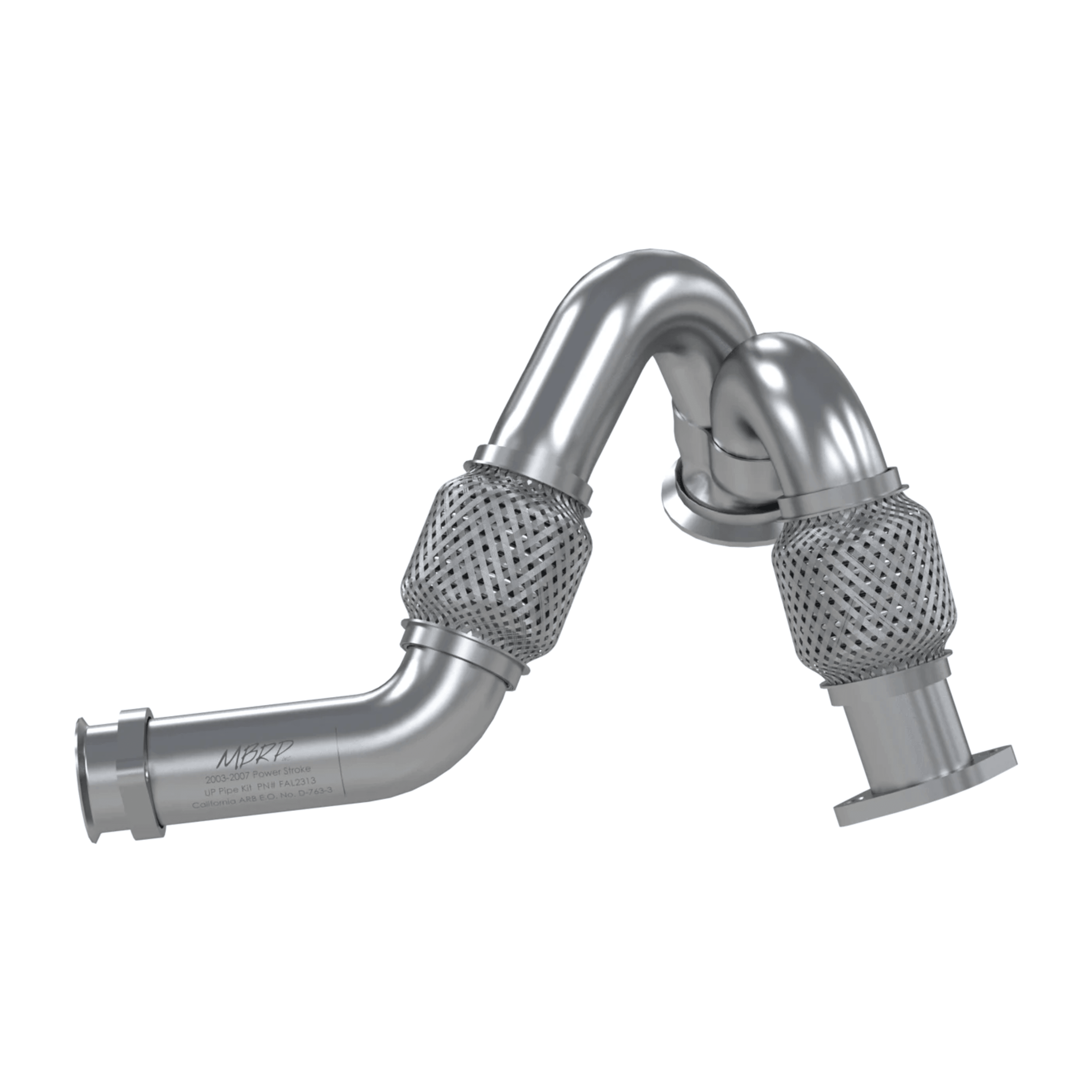 2003-2007 Powerstroke 6.0L Aluminized Turbo Up Pipes (FAL2313) - MBRP