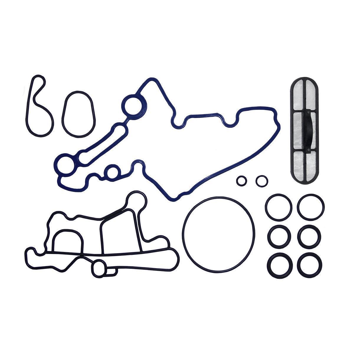 2003-2007 Powerstroke 6.0L HD Oil Cooler w/ Gasket Kit (314030310) - Pacific Performance Engineering