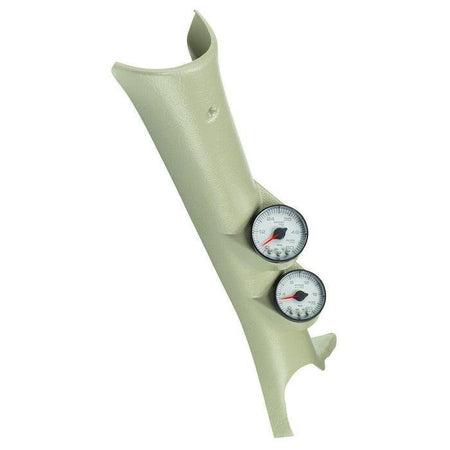 2003-2009 Cummins 5.9L/6.7L Spek-Pro Black and White Pillar Gauge Kit (P72002) - AutoMeter