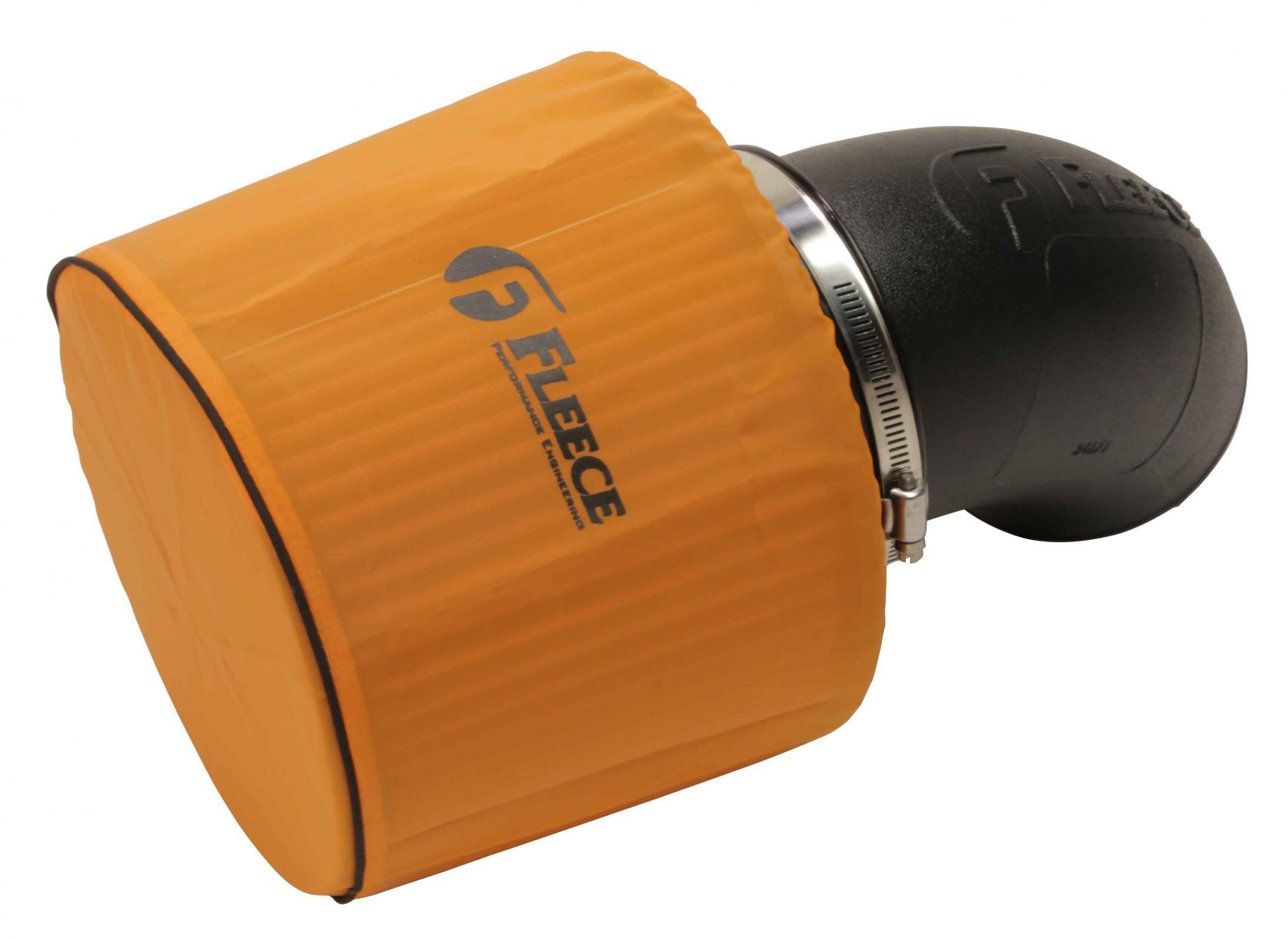 2003-2018 Cummins .59L/6.7L Water Resistant Pre-Filter Orange (FPE-34133) Fleece 2nd Gen Swap Air Filter (FPE-AFPF-ORG) - Fleece Performance