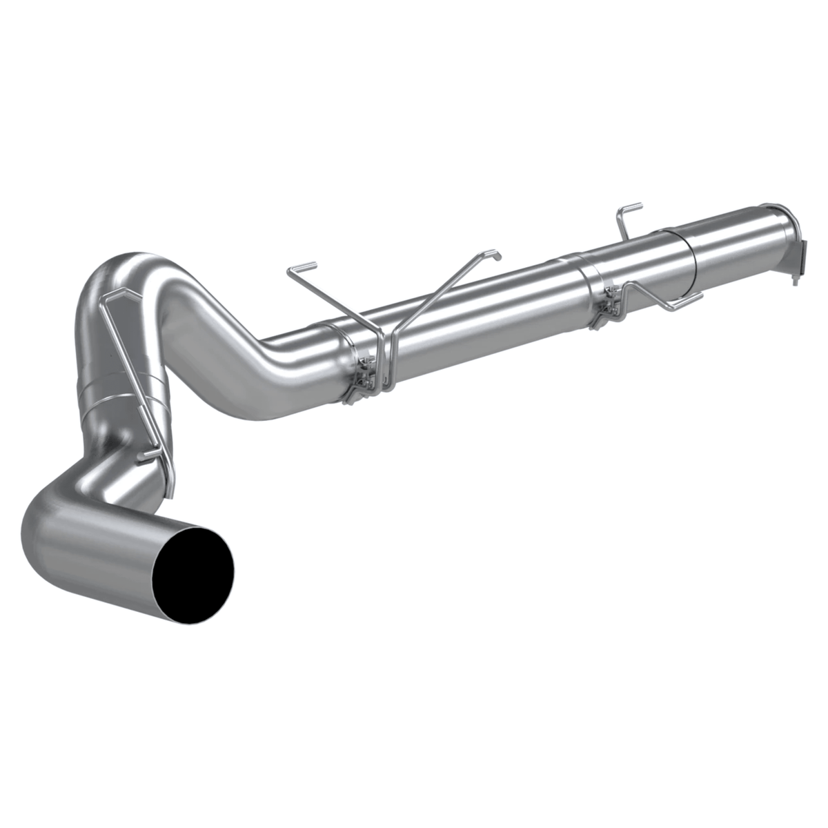 2004.5-2007 Cummins 5.9L Aluminized 5" Cat Back Exhaust (S61180PLM) - MBRP