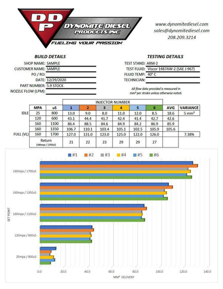 2004.5-2007 Cummins 5.9L Patriot Series Stock Reman Injector (DDPP325-STK) - Dynomite Diesel