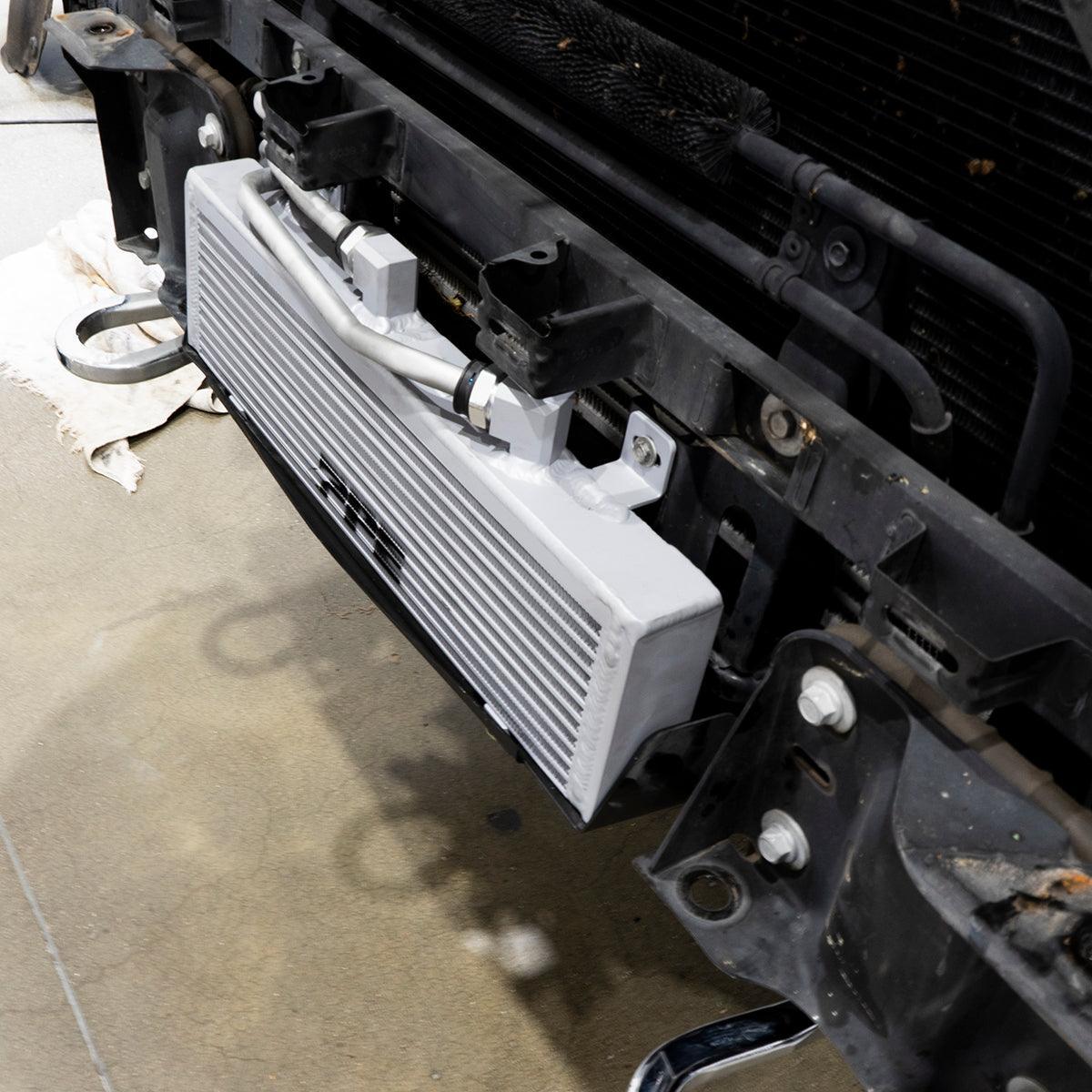 2006-2019 Duramax Transmission Cooler Bar & Plate (124062106) - Pacific Performance Engineering
