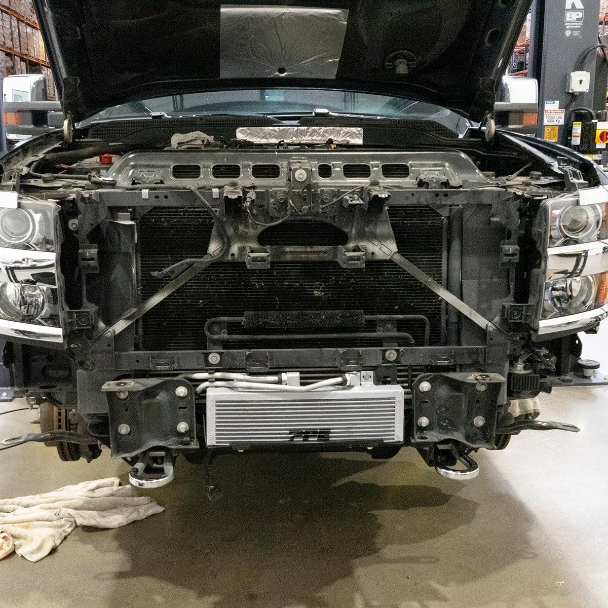 2006-2019 Duramax Transmission Cooler Bar & Plate (124062106) - Pacific Performance Engineering