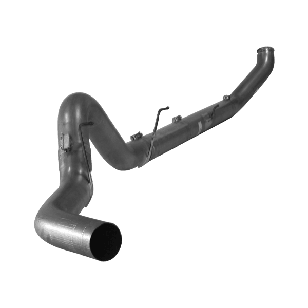 2007-2009 Cummins 6.7L 5" Turbo Back Single No Muffler (FLO-1639) - Mel's Manufacturing
