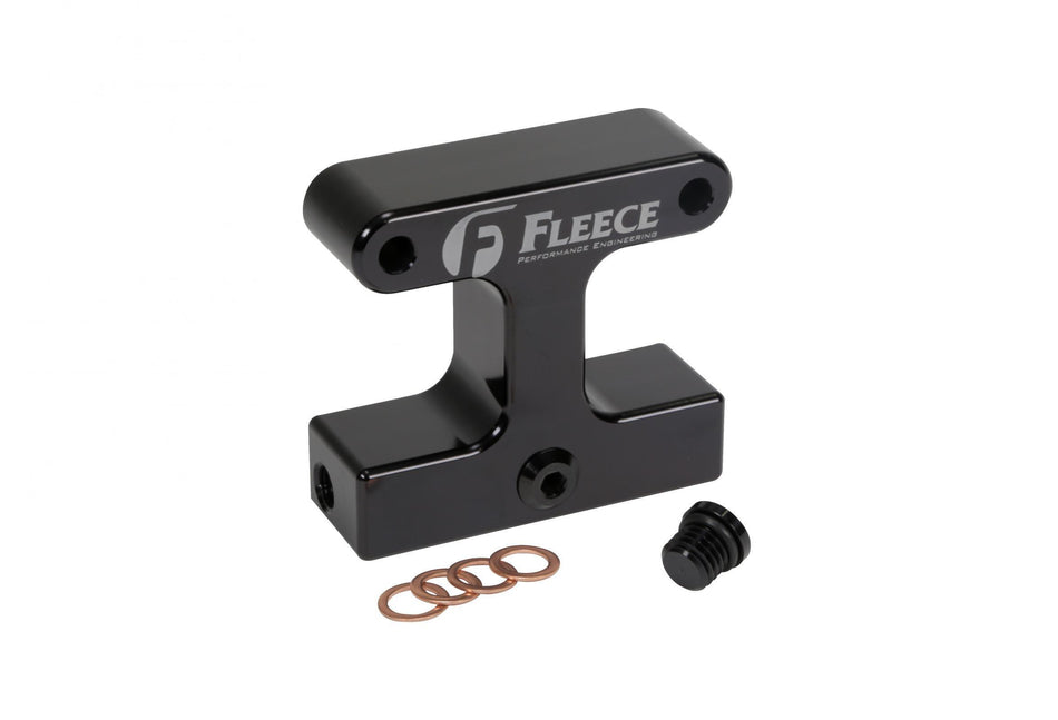 2007.5-2009 Cummins 6.7L Fuel Filter Delete (FPE-FFD-RO-3G-67) - Fleece Performance