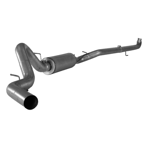 2007.5-2010 Duramax 4" Downpipe Back Exhaust w/ Muffler (431010) - Mel's Manufacturing
