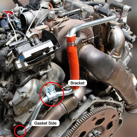 2007.5-2010 Duramax LMM Modified Coolant Tube (116111810) - Pacific Performance Engineering