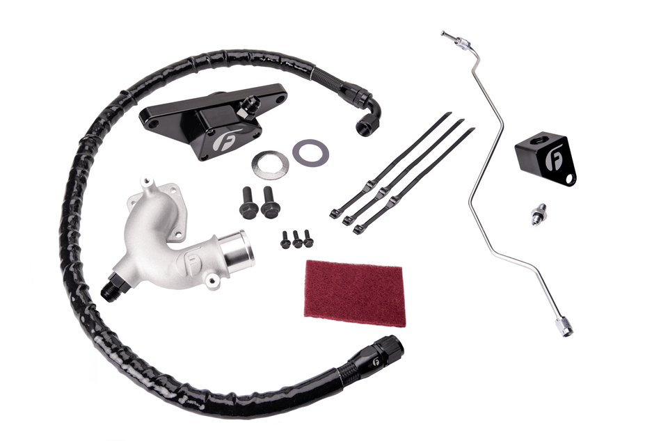 2007.5-2012 Cummins 6.7L Coolant Bypass Kit (FPE-CLNTBYPS-CUMMINS-0712) - Fleece Performance