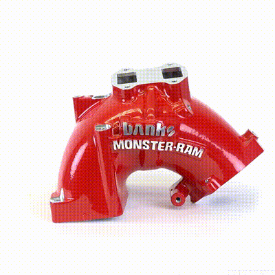 2007.5-2012 Cummins 6.7L Monster-Ram Air Intake System (42797) - Banks Power