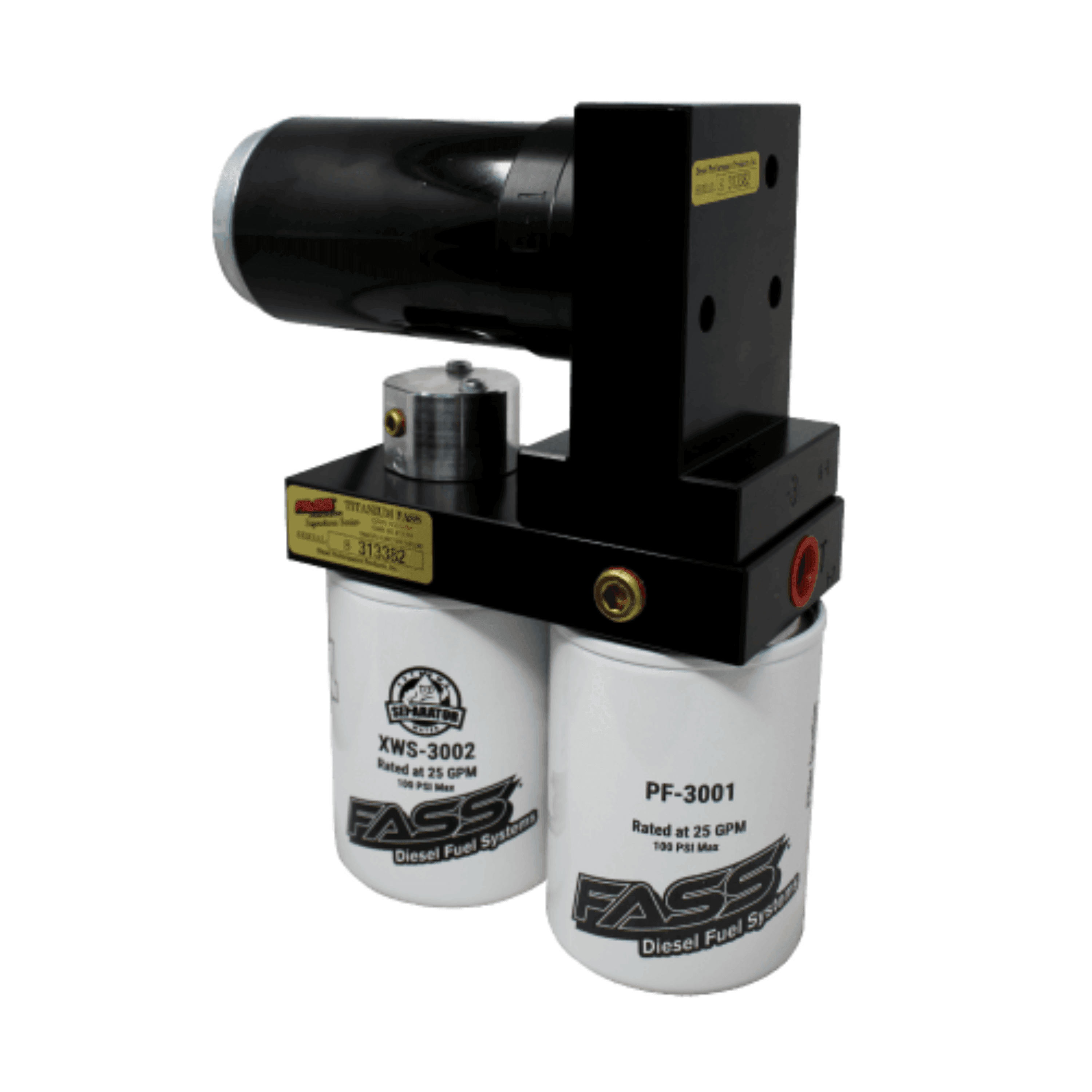 2008-2010 Powerstroke 6.4L 165GPH Signature Series Titanium Lift Pump (TSF16165G) - FASS Fuel Systems