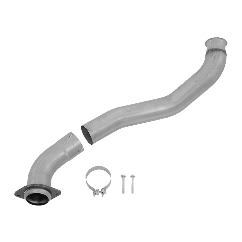 2008-2010 Powerstroke 6.4L Aluminized 4" Turbo Down Pipe (FAL455) - MBRP