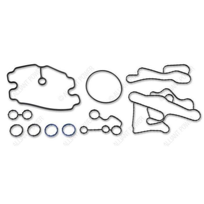 2008-2010 Powerstroke 6.4L Engine Oil Cooler Installation Kit (AP0041) - Alliant Power