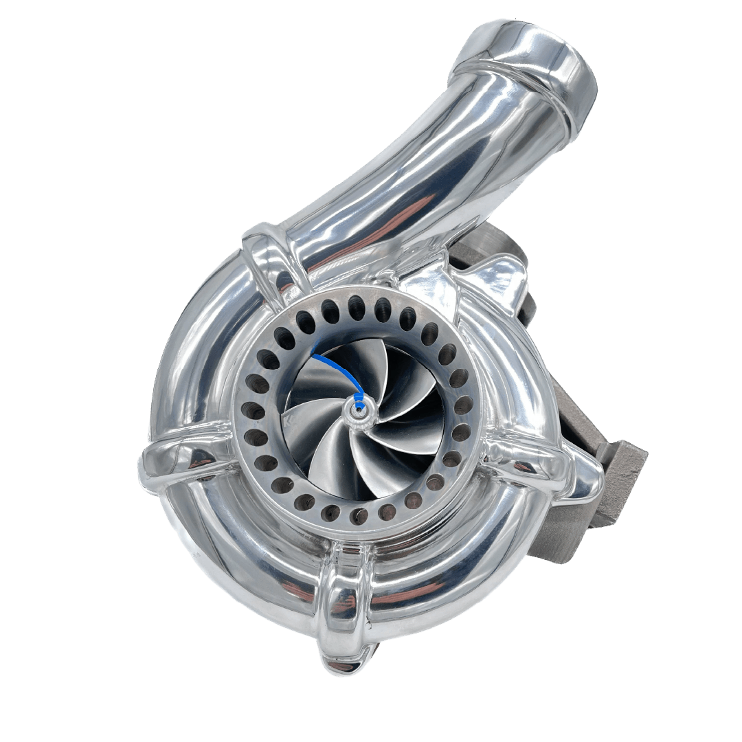 2008-2010 Powerstroke 6.4L KC Fusion Stage 1 Compound Turbochargers (302448-1) - KC Turbos