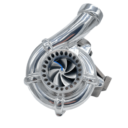 2008-2010 Powerstroke 6.4L KC Fusion Stage 1 Compound Turbochargers (302448-1) - KC Turbos
