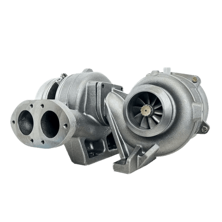 2008-2010 Powerstroke 6.4L KC Fusion Stage 2 Compound Turbochargers (302448-2) - KC Turbos