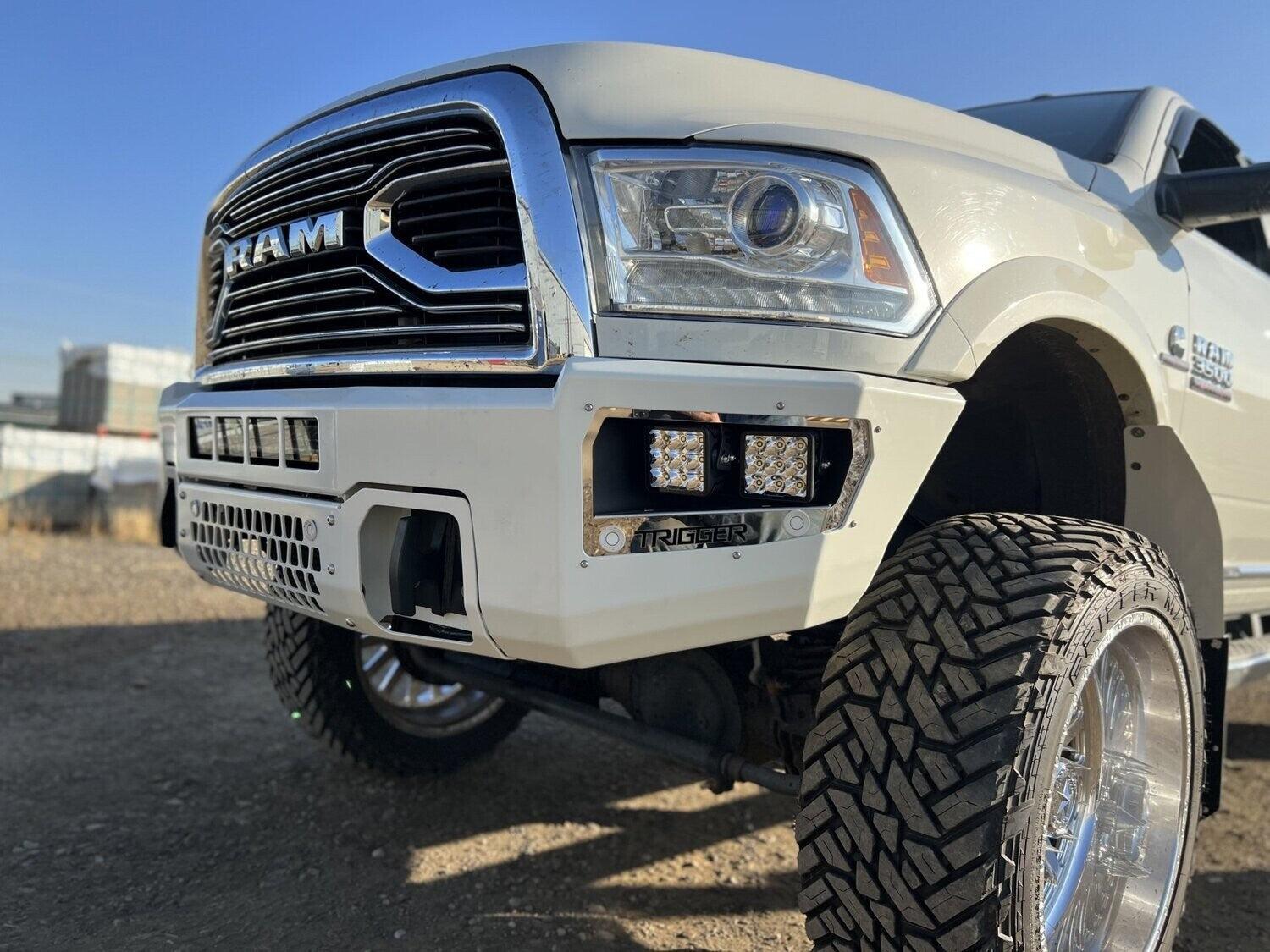 2010-2018 Cummins 6.7L 2500/3500 Trigger Industries Front Bumper (TI-FB-10-18) - Trigger Industries